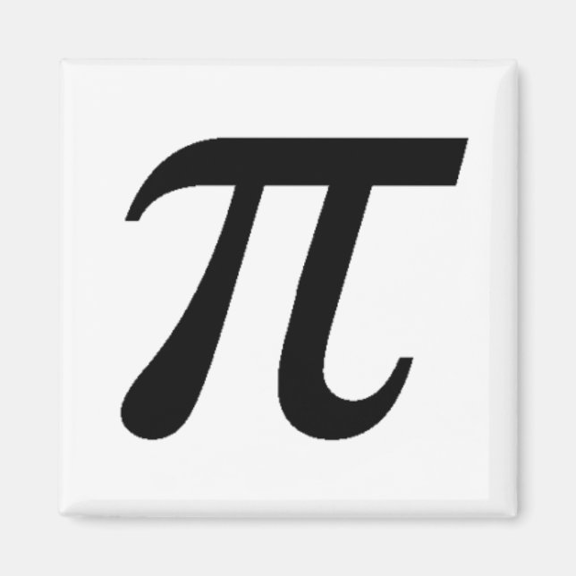 Pi Square Magnet (Framsidan)