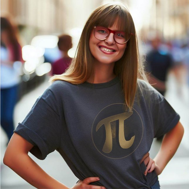 Pi Superhjälte Insignier T Shirt (Skapare uppladdad)