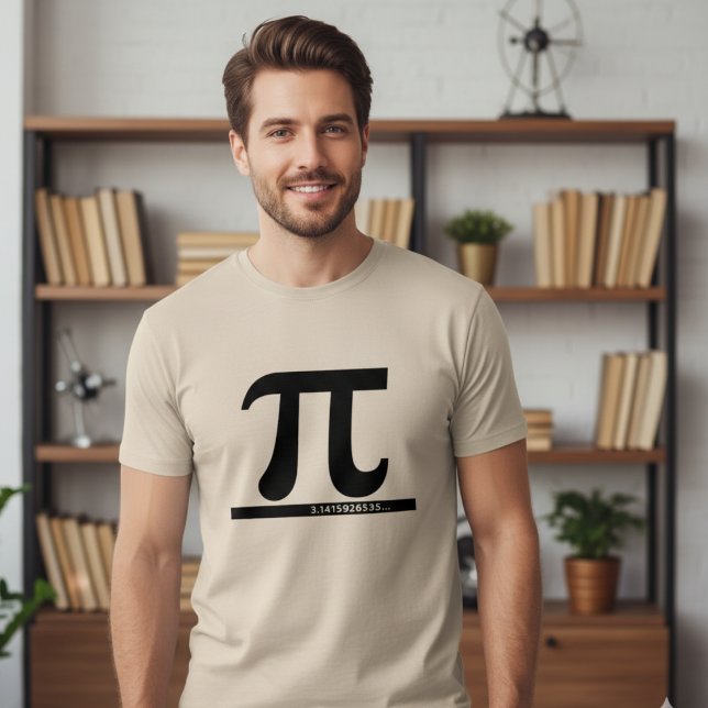 Pi Symbol 3.14 Infinite Decimal Math T-Shirt (Skapare uppladdad)