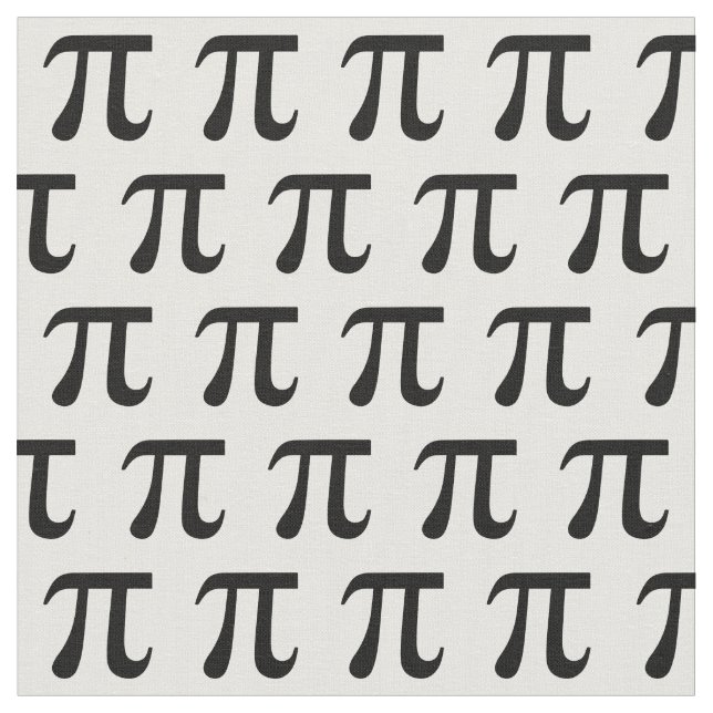 Pi Symbol Cute Math Teacher Tyg (Närbild)