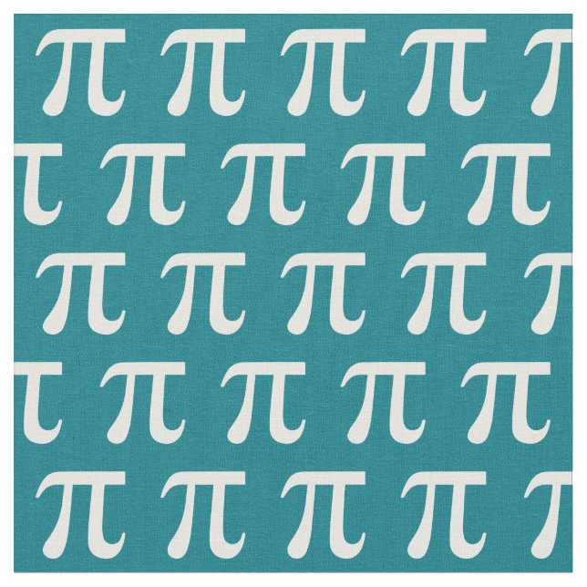 Pi Symbol Cute Math Teacher Tyg (Närbild)