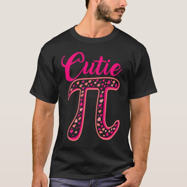 Pi Symbol  Cutie Pie National Pi Day  Teacher T Shirt (Framsida)