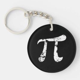 Pi-symbol för vit Grunge