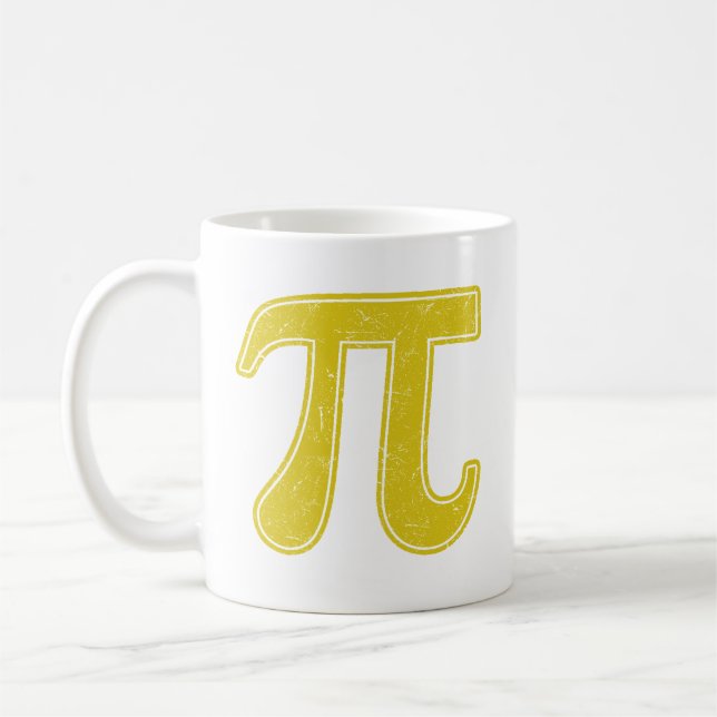 Pi-symbol Kaffemugg (Vänster)