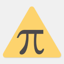 Pi-symbol-klistermärken