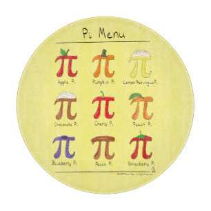 Pi Symbol Menu Cute Math Teacher