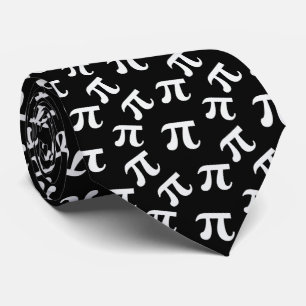 Pi Symbol Mönster Black White Modern Slips