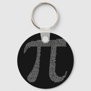 Pi Symbol-nyckelkedja Nyckelring