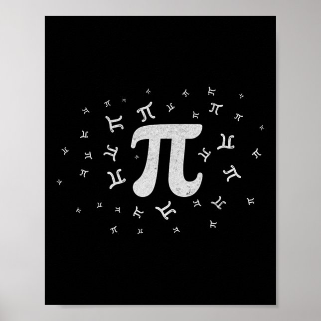 Pi Symbol Pi Day 3.14 Pi Math Pi Number Pi Day 202 Poster (Framsidan)