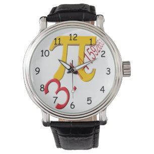 Pi-symbolklocka Armbandsur