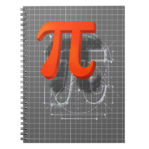 Pi-symbolkonst Anteckningsbok