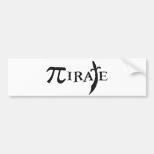 Pi-symbolpirat Bildekal