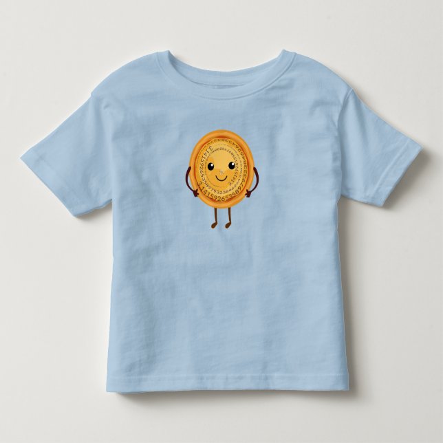 Pi, Tecknad Paj T Shirt (Framsida)