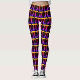 Pi-tecknet Mönster Piday Party Leggings