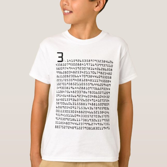 Pi till 500 t-shirt (Framsida)