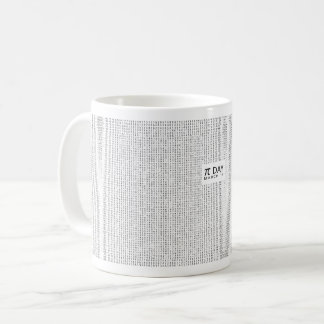 Pi till det 10,000. decimal- stället kaffemugg