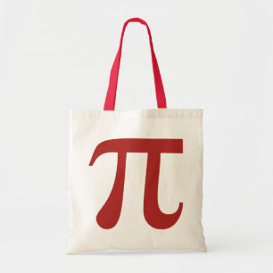 Pi tote bags tygkasse