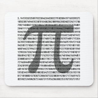 Pi vid numrerar musmatta