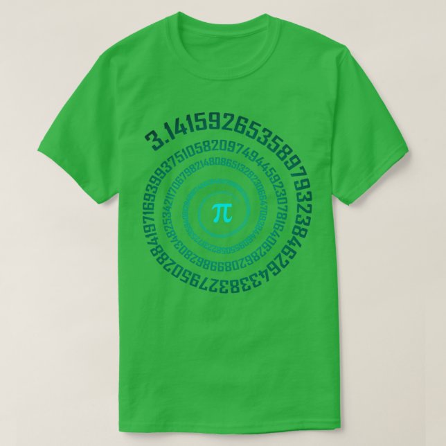 Pi Wont Stop Math Pi Day T Shirt (Design framsida)