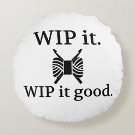 PIA Bra Crachet Crochet Rund Kudde