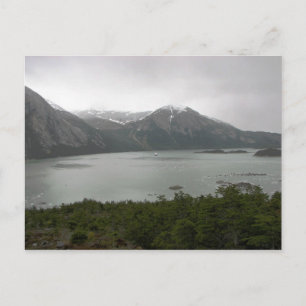 Pia Fjord, Chile, med Mare Australis på ankarplats Vykort