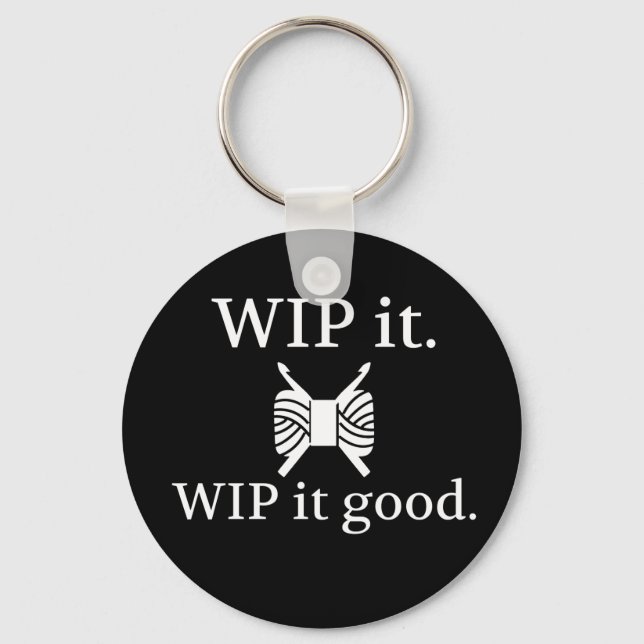 PIA IT-Bra - Beskär {Mörk} Nyckelring (Framsida)