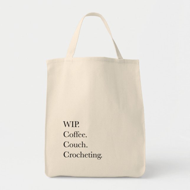 PIA. Kaffe. Kupp. Korsning. Tygkasse (Framsidan)