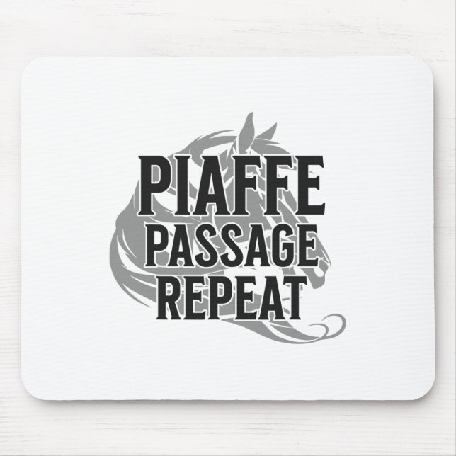Piaffe Page Repeat Equestrian Sports Lung Say Musmatta (Framsidan)