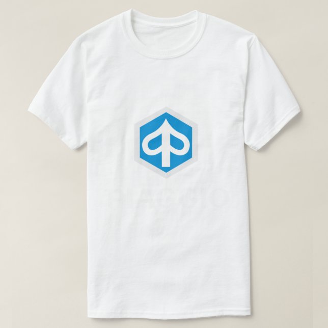 Piaggio Logotyp T Shirt (Design framsida)