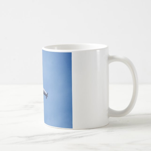 Piaggio P180 flygplan Kaffemugg (Höger)