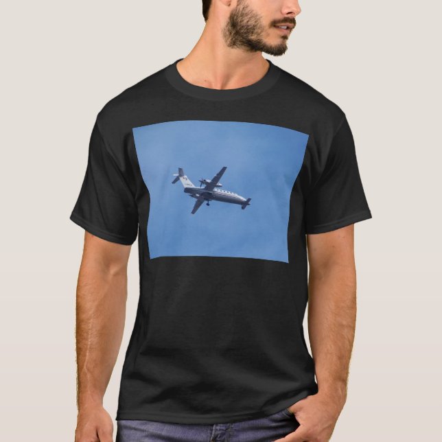 Piaggio P180 flygplan Tee (Framsida)