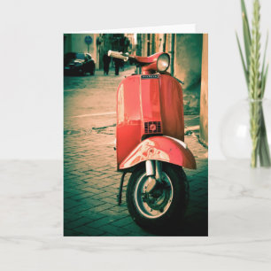 Piaggio sparkcykel i italien kort