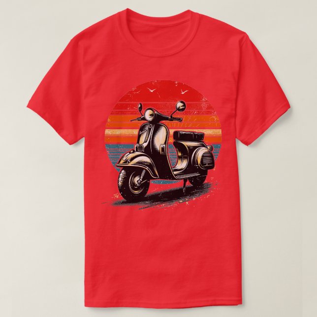 Piaggio Vespa 7 T Shirt (Design framsida)