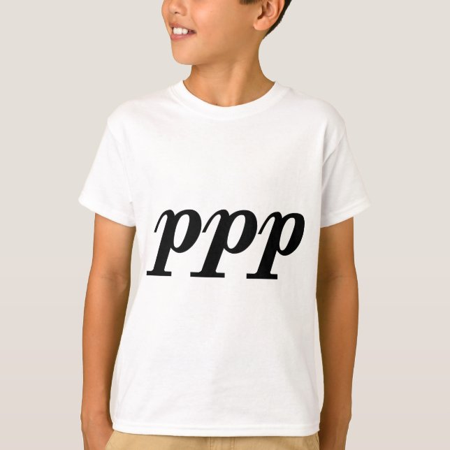 Pianissimo Possibile Tee Shirt (Framsida)