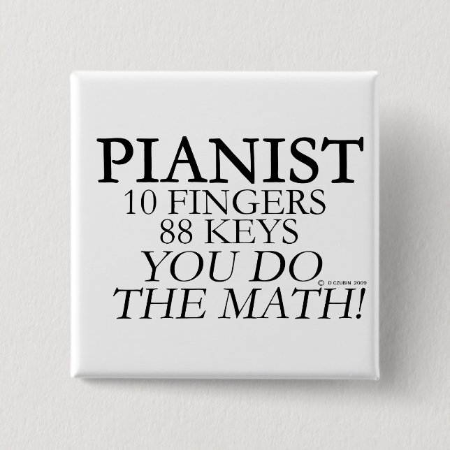 Pianist 10 Finger 88 Nycklar Knapp (Framsida)
