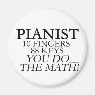 Pianist 10 Finger 88 Nycklar Magnet