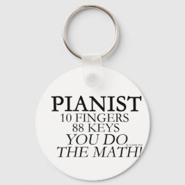 Pianist 10 Finger 88 Nycklar Nyckelring