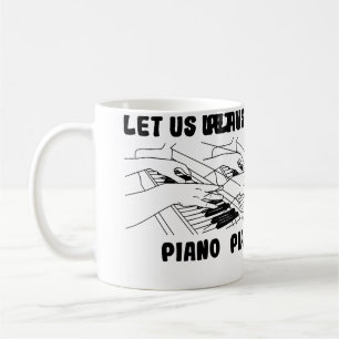 Pianist Designflygel Kaffemugg