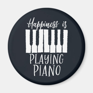 Pianist Happity spelar Piano Magnet