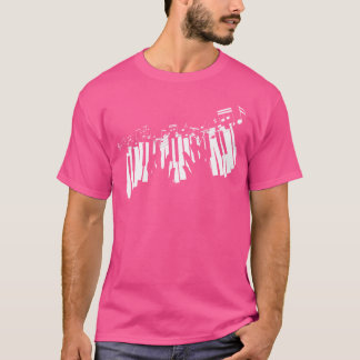 Pianist Keyboards Music Notes Piano T Shirt