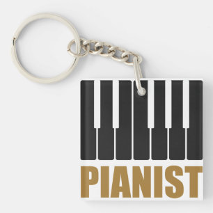 Pianist Modern Typografi