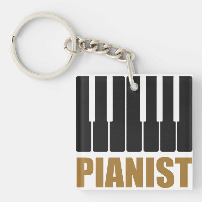 Pianist Modern Typografi (Framsidan)
