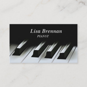Pianist Musician , Klassiska spelarskolan Visitkort