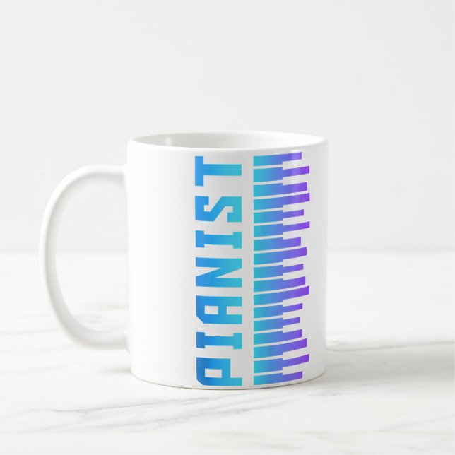Pianist Orkestermusiker Kaffemugg (Vänster)