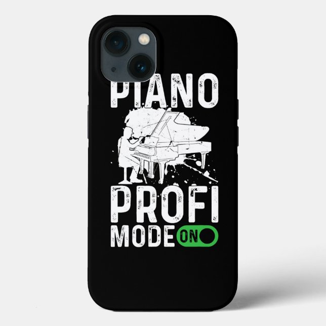 Pianist Piano Keyboardist Piano Profi Mode på (Baksida)