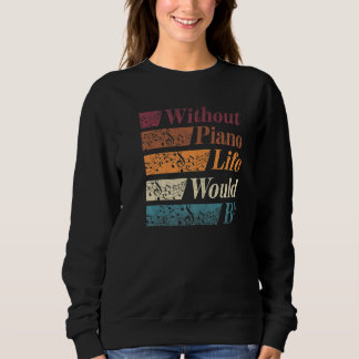 Pianist Piano Player Tangentbord utan Piano T Shirt