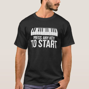 Pianist Piano Player Unique Student eller Teacher T Shirt