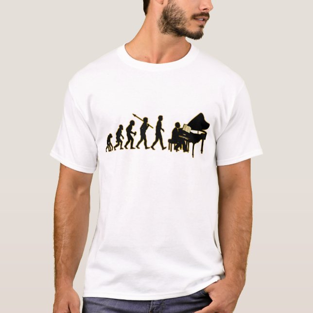 Pianist T Shirt (Framsida)