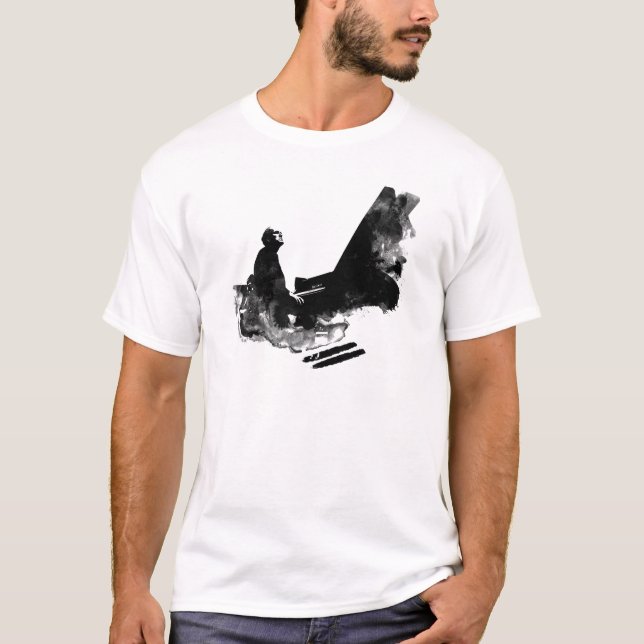 pianist tee shirt (Framsida)