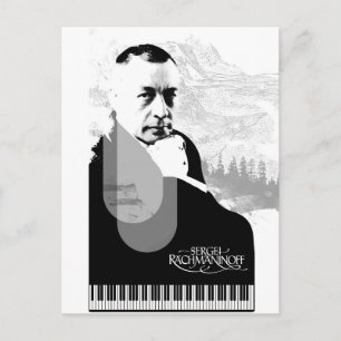 Pianist Vykort